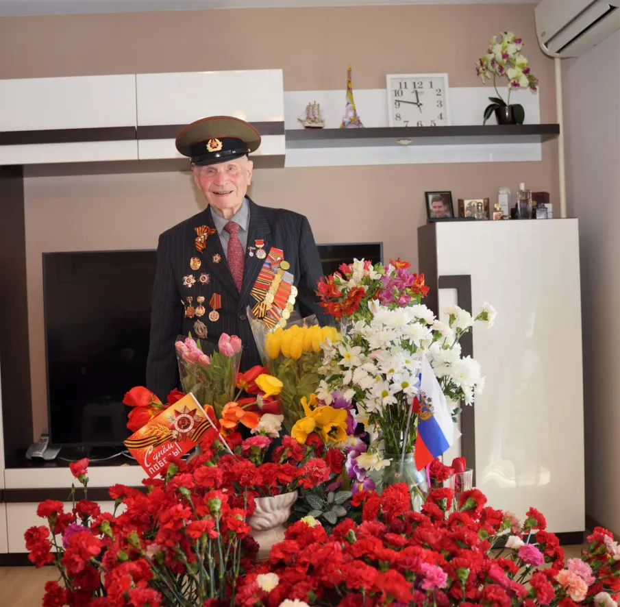 Герой нашего времени. 1 августа Г. М. Моргунов отметил 100-летний юбилей!